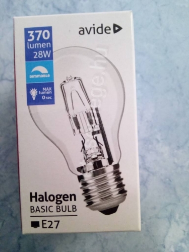Avide halogén izzo 28w