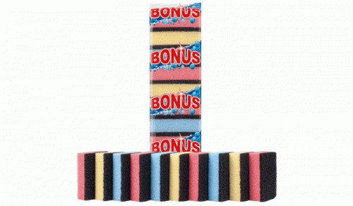 Bonus mosogatószivacs 10db