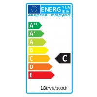 Avide halogén gyertya izzó 18w e14
