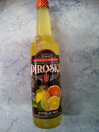 Piroska szörp 0,7l citrus mix