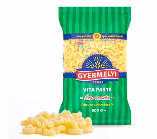 Gyermelyi vita pasta 500g szarvacska chifferi