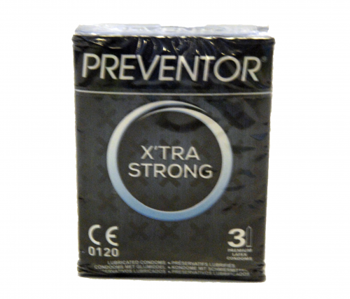 Preventor óvszer X-tra strong 3db