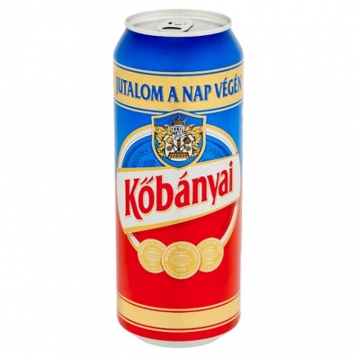 Köbányai 0.5l dobozos sör