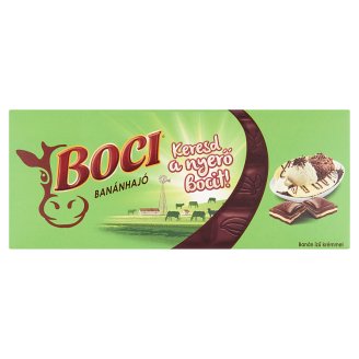 Boci táblás banánhajó 85g