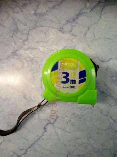 Mérőszalag 3m extol