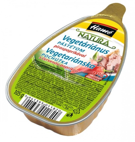 Hamé pástétom vega pirospaprikával 105g