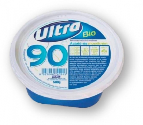 Ultra bio áztató és mosókrém 450g