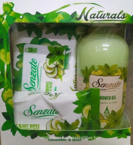 Senzate uborka és menta