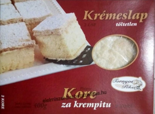 Tornyos krémeslap 2db 400g