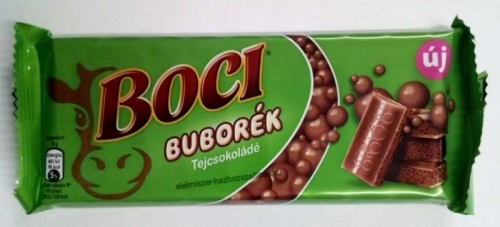 Boci 90g buborék tejcsokoládé