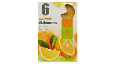 Illatmécses 6db narancs