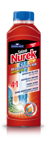 Nurek 400g lefolyótisztító forró vizzel