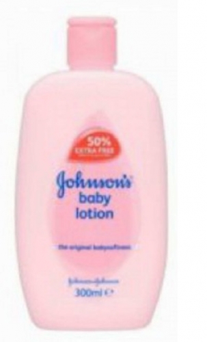 Johnsons baba 300ml testápoló rózsaszin