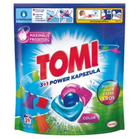 Tomi 39db mosókapszula color 3+1