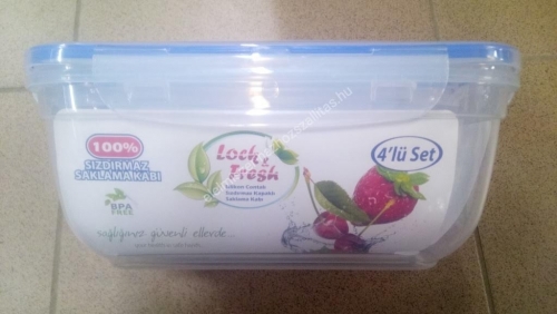 Doboz 4db-os szett frissentartó