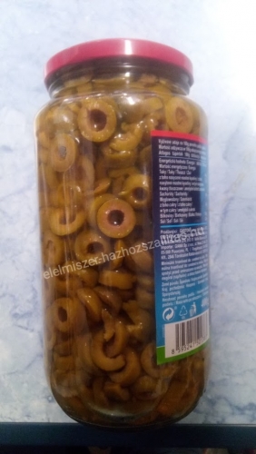 Giana 900g/400g zöld olívabogyó szeletelt