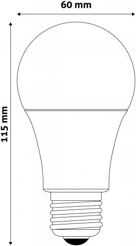 Avide led globe 12w E27 6400K