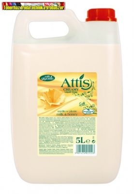 Attis 5L folyékony szappan milk&honey