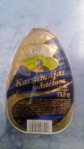 Gold 110g kacsamájas pástétom