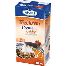Meggle Creme Cuisine UHT főzőkrém növényi zsírral 15% 500 ml