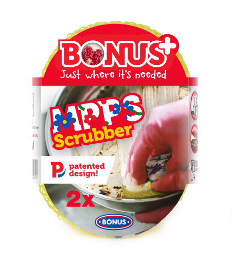 Bonus MPPS scrubber müanyag suroló 2db-os