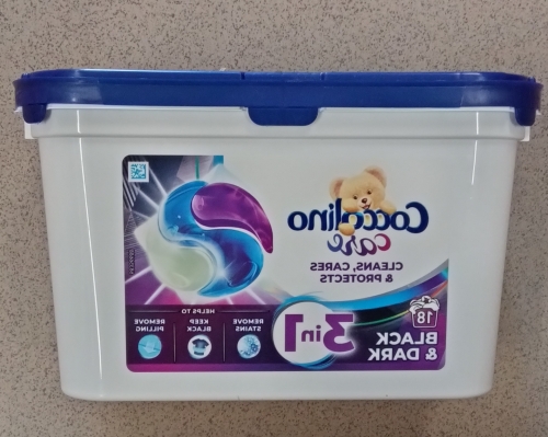 Coccolino care 18db mosószer kapszula black & dark