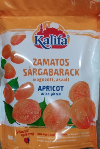 Kalifa 180g zamatos sárgabarack