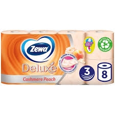 Zewa wc papír 8tekercs 3rétegű 150lap barack