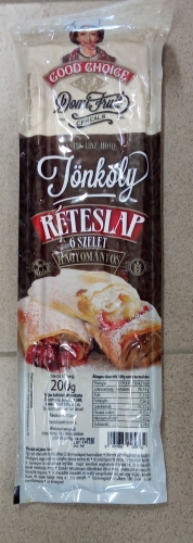 Good choice 200g réteslap tönköly