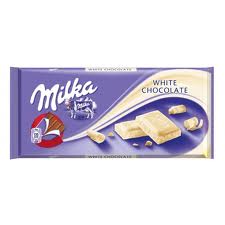 Milka 100g white chocolate (fehér)