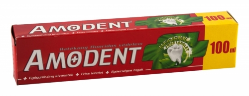 Amodent fogkrém 100ml herbal