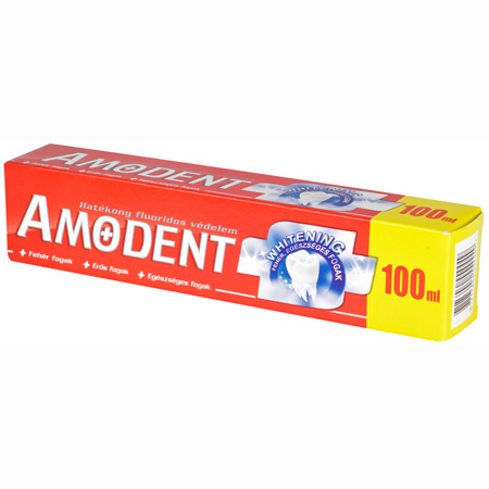 Amodent fogkrém 100ml whitening