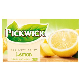 Pickwick citrom ízü fekete tea 20x1,5g