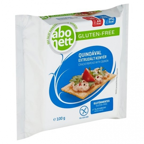 Abonett gluténmentes, extrudált kenyér 100g quinoával