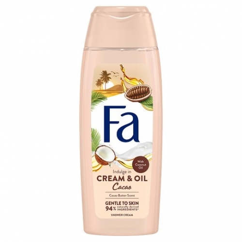 Fa 250ml tusfürdő cream&oil cacao