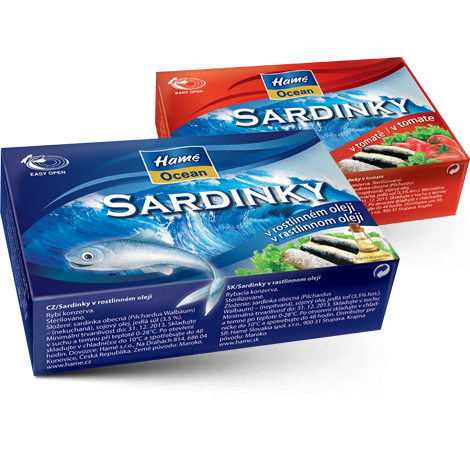 Hamé 125g szardínia csilivel
