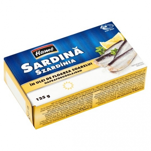 Hamé 125g szardinia olaj