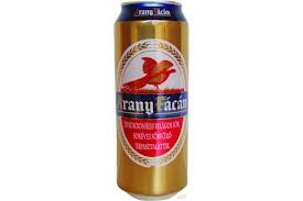 Arany fácán dobozos sör 0,5l