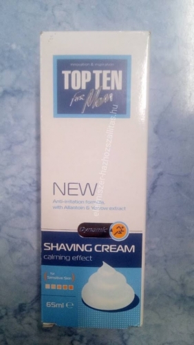Top ten borotva krém sensitive 65 ml